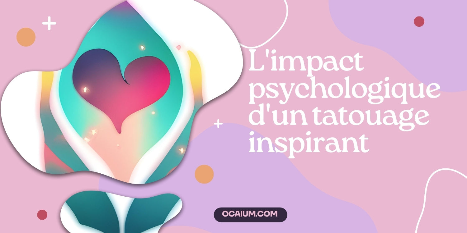 Bannière article de blog pour un tatouage inspirant
