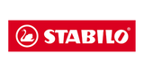 Logo Stabilo, marque de stylos de couleur pour les artistes, les écoliers et les pros.