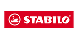 Logo Stabilo, marque de stylos de couleur pour les artistes, les écoliers et les pros. 